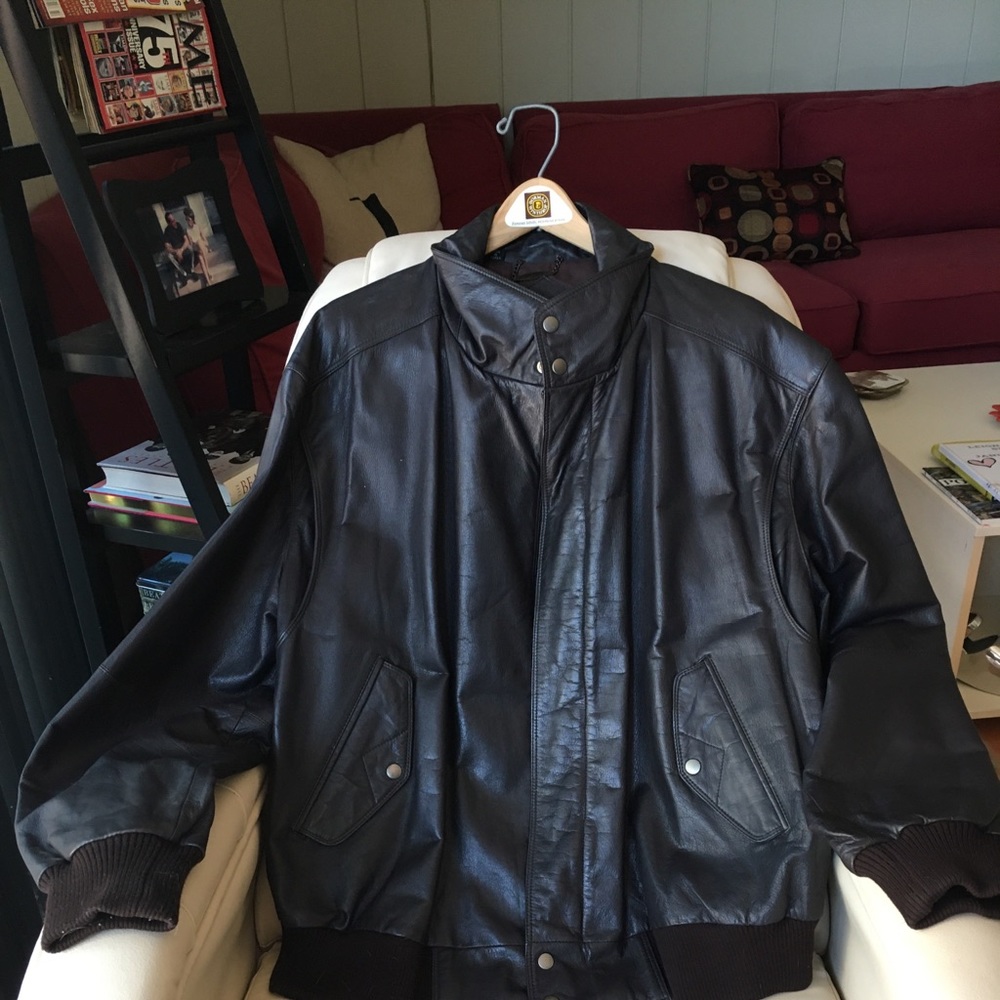 Men’s leather jacket